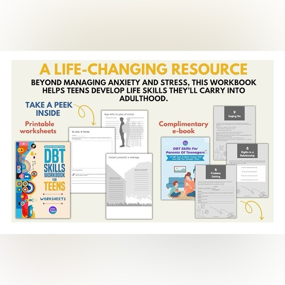 Thrive DBT Skills Workbook for Teens - Picture 10 of 15